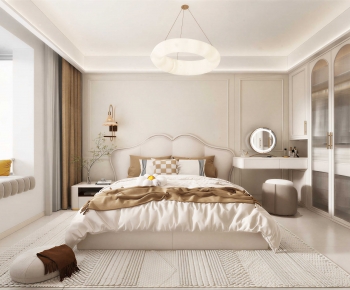 Modern French Style Bedroom-ID:720884084