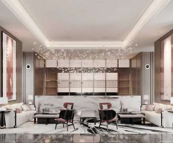 New Chinese Style Reception Area-ID:799765116