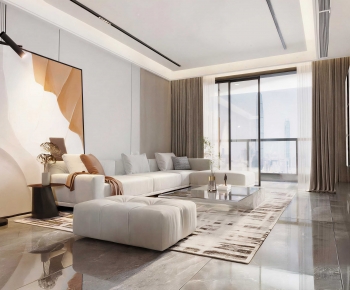 Modern A Living Room-ID:894576075
