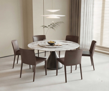 Modern Dining Table And Chairs-ID:376122951