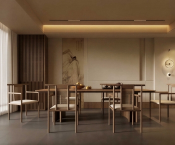 New Chinese Style Dining Room-ID:855712891