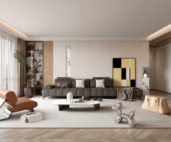 Modern A Living Room-ID:305543903