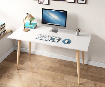 Modern Computer Desk And Chair-ID:903179884