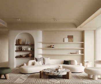 Modern A Living Room-ID:536365991