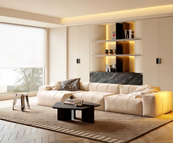 Modern A Living Room-ID:796899867