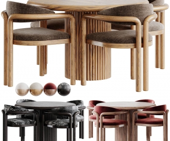 Modern Dining Table And Chairs-ID:183063035