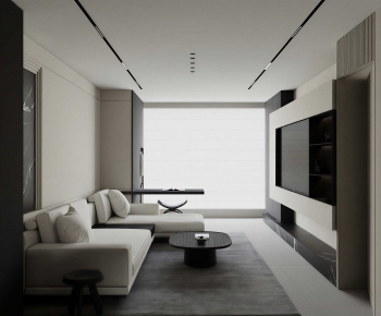 Modern A Living Room-ID:980500948