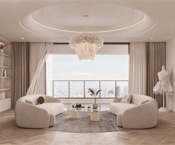 Modern A Living Room-ID:921320972