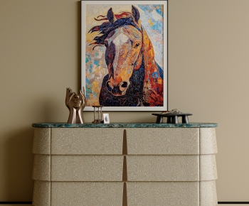New Chinese Style Side Cabinet/Entrance Cabinet-ID:508676058