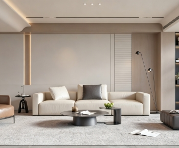 Modern A Living Room-ID:767422911