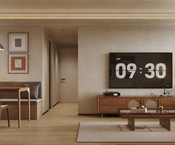 Modern A Living Room-ID:407613042