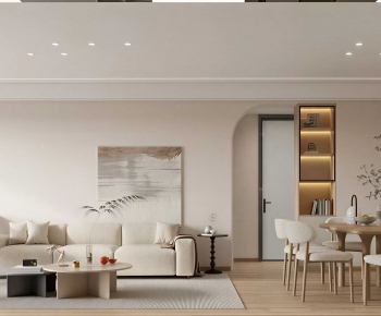 Modern A Living Room-ID:731091029
