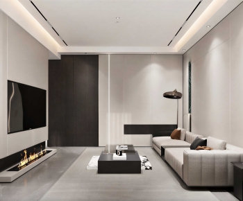 Modern A Living Room-ID:309792041
