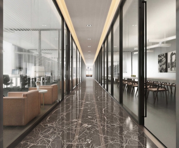 Modern Corridor/elevator Hall-ID:173903943