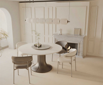 Modern Dining Table And Chairs-ID:858409415