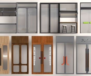 Modern Double Door-ID:412609622