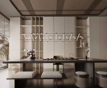 New Chinese Style Tea House-ID:529961115