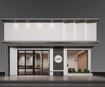 New Chinese Style Facade Element-ID:615001926