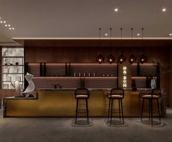 Modern Chinese Style Teahouse Tea House-ID:297808892