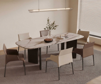 Modern Dining Table And Chairs-ID:532234913