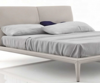 Modern Double Bed-ID:779604912