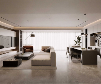 Modern A Living Room-ID:339175948
