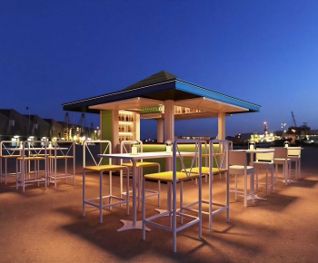 Modern Outdoor Tables And Chairs-ID:706809042