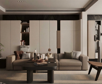 Modern A Living Room-ID:519766098
