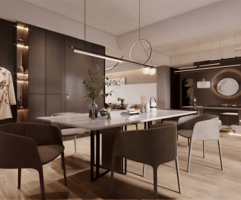Modern Dining Room-ID:503457073