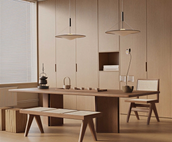 Modern Dining Table And Chairs-ID:454516897