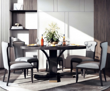 Modern Dining Table And Chairs-ID:101737029