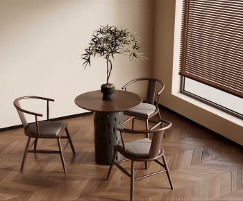French Style Leisure Table And Chair-ID:368156919