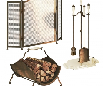 Modern Fireplace-ID:697201972