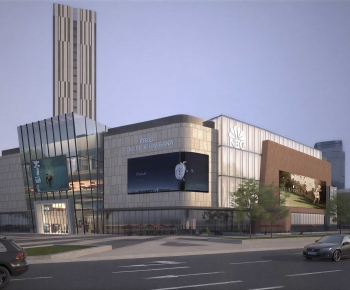 Modern Appearance Of Commercial Building-ID:822732937