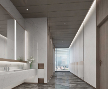 Modern Public Toilet-ID:852900035
