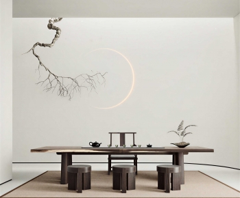 New Chinese Style Tea Tables And Chairs-ID:168581018