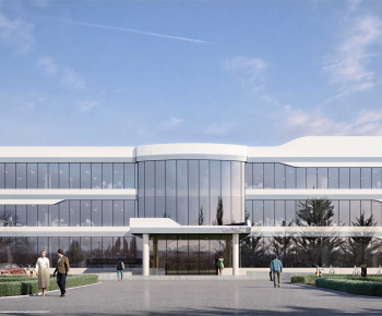 Modern Building Appearance-ID:602653035