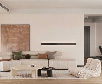 Modern A Living Room-ID:734452011