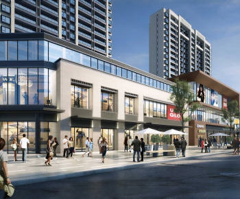 Modern Building Appearance-ID:242914925