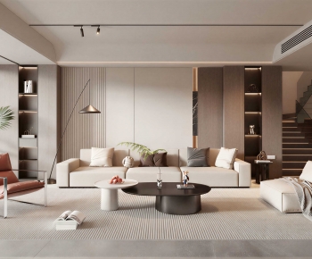 Modern A Living Room-ID:694114927