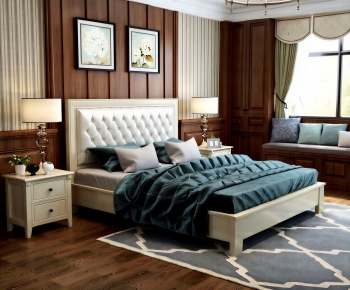 New Chinese Style Bedroom-ID:967841184