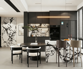 Modern Dining Room-ID:534957898