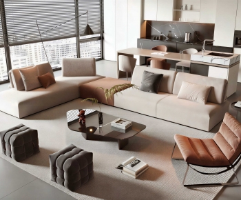 Modern Sofa Combination-ID:402873042