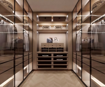 Modern Clothes Storage Area-ID:301006089