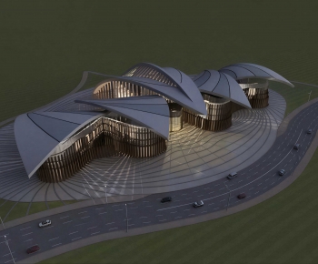 Modern Building Appearance-ID:764050018