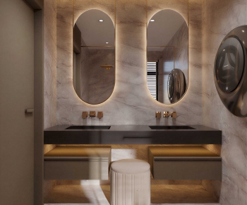 Modern Bathroom Cabinet-ID:952903037