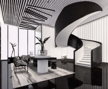 Modern A Living Room-ID:656888966