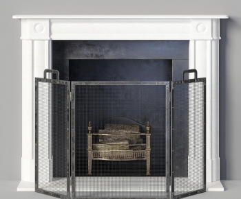 Modern Fireplace-ID:924755107