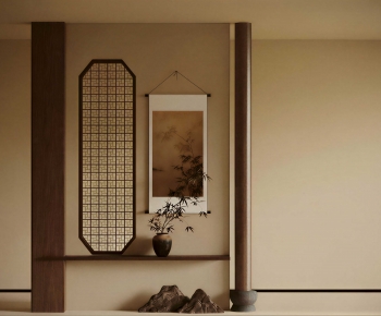 New Chinese Style Hallway-ID:235183958