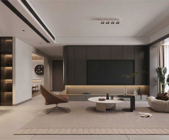 Modern A Living Room-ID:298804042